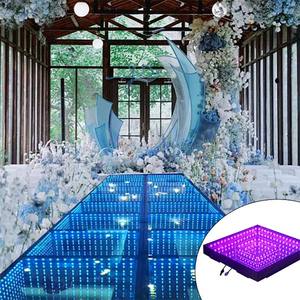 Le plancher commercial d'étape de location de piste de danse de PVC de mariage de Selfie interactif a mené des lumières - Product Image 6