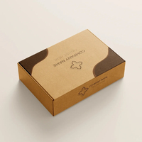 Boîtes d'expédition haut de gamme personnalisées avec logo imprimé, en carton blanc écologique, réutilisables, recyclables, avec gaufrage en papier kraft