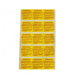 Autocollants graphiques personnalisés OEM découpés sur mesure pour panneaux de commande industriels, brillants ou mats, pour ordinateurs et caméras - Product Image 3