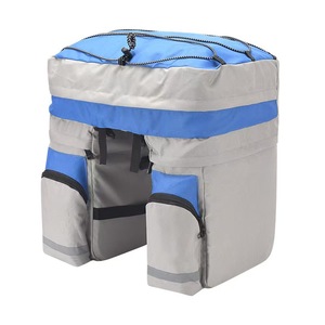 Borsa da bicicletta alla moda con chiusura a zip, borsa da viaggio per ciclismo all'aperto, antifurto - Product Image 2
