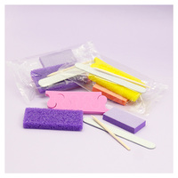 400 pièces/étuis Kit de manucure professionnel de haute qualité 5 pièces Kit de pédicure pour Salon spa