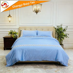 Ensemble <span class=keywords><strong>de</strong></span> housse <span class=keywords><strong>de</strong></span> couette en microfibre <span class=keywords><strong>de</strong></span> qualité supérieure, personnalisable, écologique, toutes saisons, 4 pièces, taille King, avec dentelle, ensemble <span class=keywords><strong>de</strong></span> linge <span class=keywords><strong>de</strong></span> <span class=keywords><strong>lit</strong></span> - Product Image 4