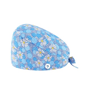 หมวกผ่าตัดผ้าฝ้ายเนื้อนุ่ม หมวกพยาบาล หมวกทางการแพทย์บุซาติน หมวกทำงานที่ทนทานสำหรับแพทย์ พยาบาล และบุคลากรทางการแพทย์ - Product Image 6