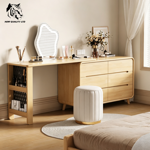 Cómoda de madera con cajones, diseño nuevo, muebles de dormitorio, precio bajo, personalizable, gran stock listo para enviar, de fábrica en China. - Product Image 1