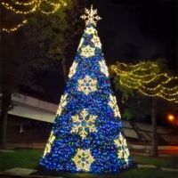 Meilleures ventes, décoration de fête de Noël en gros, arbre de Noël artificiel géant en PVC de 7 pieds