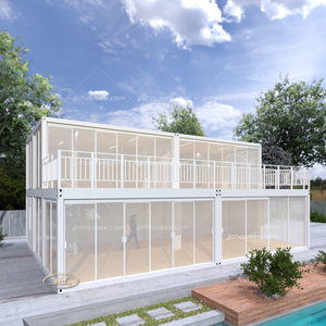 कम कीमत समाप्त कंटेनर घर, स्वागत 100m2 घर योजना बिक्री के लिए कंटेनर घर - Product Image 6