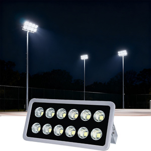 Projecteur LED commercial 600W IP65 étanche pour <span class=keywords><strong>chantier</strong></span> de construction, terrain de basket-ball, éclairage extérieur - Product Image 1