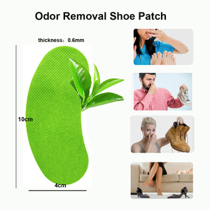 10 Pezzi/Sacchetto Patch Deodoranti per Scarpe Sportive, Cuscinetti Lenitivi per Piedi da Atleta, Adesivi Antibatterici e Antiodore - Product Image 5