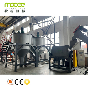 Flocken in Polyester garn qualität Plastik flasche Zerkleinern Waschen Entwässerung Trocknungs linie Haustier recycling maschine - Product Image 4