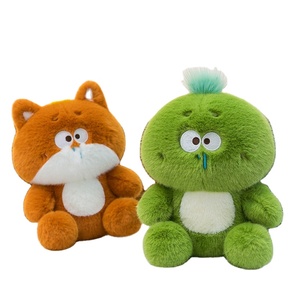 Divertido Peluche de Tortuga con Moco, Muñeco de Gato con Flores, Decoración del Hogar, Almohada de Oso de Peluche, Muñeco de Zorro, Muñeco de Máquina de Garras, Venta al por Mayor - Product Image 1