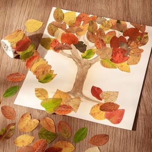 <span class=keywords><strong>Pegatina</strong></span> Adhesiva de Papel Impermeable Ecológica Hecha a Mano, <span class=keywords><strong>Pegatina</strong></span> Decorativa Cuadrada para Decoraciones Festivas Prácticas - Product Image 4