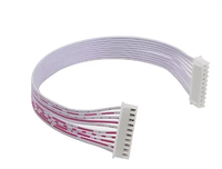 XH254 PH20 Kabel Pita Merah Putih Biru Terminal Blok Kabel Ujung Tunggal Ujung Ganda 2-pin 3-pin 4-pin 5-pin 6-pin 7-pin 8-pin