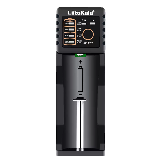 Lii-100 Lithium Battery Charger 18650 Charger with USB Output
