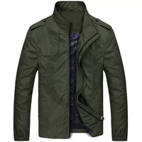 Chaqueta Casual de Moda con Cuello Único para Hombre, Parka Impermeable de Lana con Bolsillos, Prenda Exterior Ecológica de Alta Calidad Personalizada