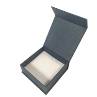 Boîte rigide magnétique exquise avec logo personnalisé, emballage en carton avec insert en EVA pour bijoux et cosmétiques