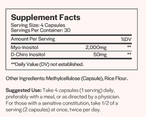 ไมโอ-โนซอลแคปซูลได-ชิโนซิทอล500มก. ผลิตภัณฑ์เสริมอาหาร - Product Image 3