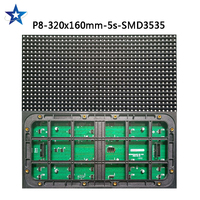 Module d'affichage LED SMD 2727 RGB P5 extérieur 64x32 de l'usine LJX de Shenzhen, prix d'usine, avec garantie de 2 ans et luminosité de 7000 cd