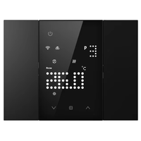 Caldera Eléctrica y de Agua Caliente WiFi HY131 Moderna, Diseño Ultrafino con Termostato de Marco Opcional, Compatible con Tuya