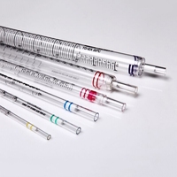 1ml 2ml 5ml 10ml 25ml 50ml En Plastique Sérologiques Pipette de Mesure Avec Pipette