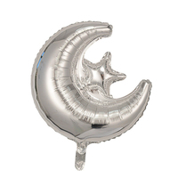 Ballons en aluminium étoile de lune pour décorations de fête de Ramadan Ballons gonflables pour fournitures de fête