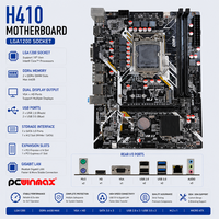 Motherboard PCWINMAX H310 H110 H510 H610 LGA1151 LGA1200 LGA1700 DDR4 Micro ATX OEM ODM Grosir untuk Desktop Kantor Bisnis