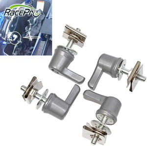 RACEPRO nouveau pour Harley Touring Dyna <span class=keywords><strong>CVO</strong></span> Ultra Classic Road Glide break <span class=keywords><strong>Deluxe</strong></span> moto selle levier boulons de verrouillage et écrous - Product Image 5