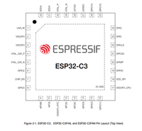 ESP32-C3FH4 CIP BLE IC WIFI dengan RISC-V Bluetooth Mesh Bluetooth 5 2.4 GHz Wi-Fi (Wi-Fi) 4 MB Flash QFN32