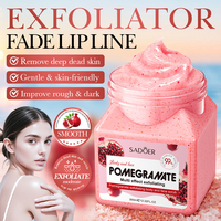 Gommage corporel au coco OEM SADOER 350 ml pour une exfoliation et un nettoyage en profondeur avec une formule lissante