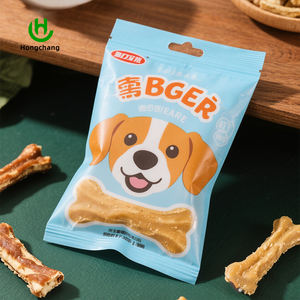 Sacs d'emballage pour aliments pour chiens, sachets en plastique refermables avec fermeture éclair, logo personnalisé imprimé pour croquettes sèches, résistants à l'humidité et à la lumière - Product Image 2