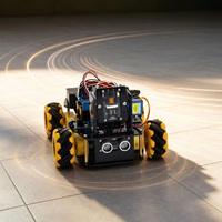 ACEBOTT NUEVO Kit de Robot Educativo STEM, Carro Visual con ESP32 4WD Mecanum, Kits de Codificación DIY Python ACECode para Proyectos Robóticos con Arduino