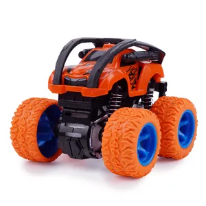 定制新款迷你惯性越野压铸玩具汽车360旋转塑料汽车摩擦玩具车儿童玩具