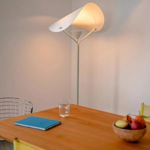 Y-Shaped <b>Floor</b> <b>Lamp</b> Led Light Source Red <b>Orange</b> Black White Indoor Outdoor Living Room <b>Lamp</b> - Product Image 2