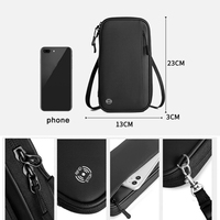Dompet Paspor Keluarga Anti Maling RFID PU Fashion, Tahan Air, Organizer Dokumen Perjalanan, Tempat Kartu Kredit