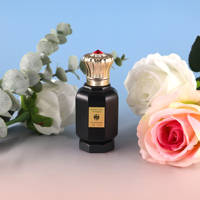 Parfum unisexe arabe en flacon doré, Oud de Dubaï, flacon de parfum en verre rouge à vaporiser pour femmes et hommes - Meilleures ventes