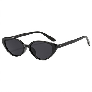 New Full Frame Cat-Eye Sunglasses Women UV400 Protection Blue-Light Blocking Street-Style European American Fashion Trend - Product Image 1