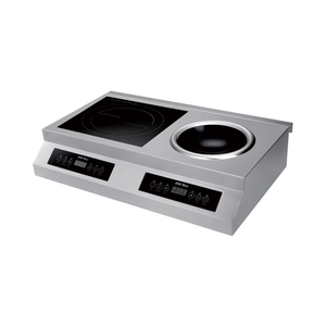 Equipo de Restaurante, Cocina de Inducción Comercial Plana y Cóncava de Doble Quemador 5000W*2 con Control Táctil - Product Image 1