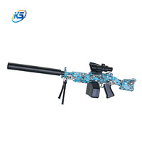 Pistolet à Billes d'Eau Coloré en Plastique, Jouet Électronique en Gros, Modèle M249, Vente Chaude pour Enfants et Adultes