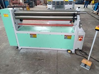Meilleur prix – Rouleau plieur électrique robuste pour tôles de petite largeur, idéal pour le traitement de l'aluminium