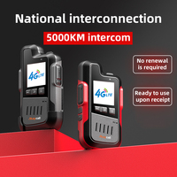 Maycall Android Network 4G LTE POC Talkie-walkie portable Mini GPS UHF VHF DMR Caméra Double carte SIM PTT Réel 8.1
