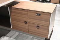 Bureau de direction moderne de luxe sur mesure en bois, style contemporain, table de bureau de luxe moderne