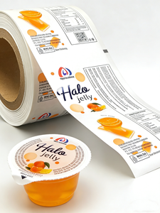 <span class=keywords><strong>Film</strong></span> laminé imprimé sur mesure pour emballage alimentaire de gelée, <span class=keywords><strong>film</strong></span> à rouleaux pour snacks, impression hélio halal, pour machine d'emballage automatique - Product Image 4