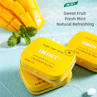 12 Flavor Sugar-Free Thin Paper Mint Candy Mint Mouth Refresher Candy Mini Mint Candy
