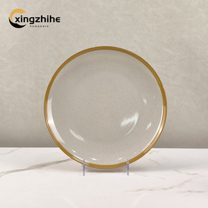 <span class=keywords><strong>Set</strong></span> Perlengkapan Makan Stoneware Mewah Gaya Nordic Barat, Lapisan Kuning Matt, Keramik Rumah Tangga, Aman untuk Mesin Cuci Piring, Ramah Lingkungan - Product Image 5