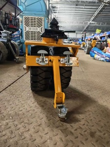 Roue pivotante robuste pour conteneur maritime en acier de 16 pouces, capacité 9 tonnes, avec pneu en caoutchouc massif, corps robuste, roulement à billes et à rouleaux - Product Image 4