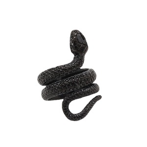 핫 세일 빈티지 스테인리스 스틸 뱀 동물 반지 여성용 록 핑거 링 남녀 공용 패션 주얼리 - Product Image 5