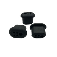 Bouchon anti-poussière ovale en silicone personnalisé YM, petit bouchon en caoutchouc pour trou
