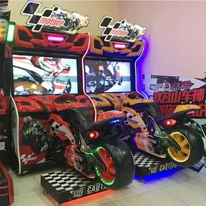 เครื่องเกมแข่งรถมอเตอร์ไซค์จำลองยอดนิยม สำหรับเล่นในร้านเกมส์  1 ปี 1 ผู้เล่น ปรับแต่งได้สำหรับธุรกิจสวนสนุก - Product Image 2