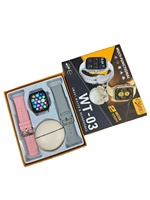 Montre connectée Smartwatch avec écouteurs à clipser 2 en 1 WT-03