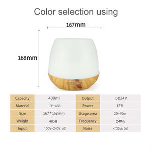 Difusor de Aromas Yx-141, Humidificador Ultrasónico de 400 ml con Luz LED para Uso Doméstico - Product Image 4