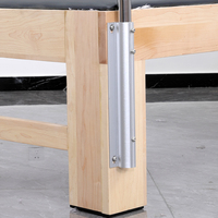 Newme Hochwertiges Pilates Cadillac Bett Reformer Set aus Ahornholz, professionelles Fitnessgerät für Studios